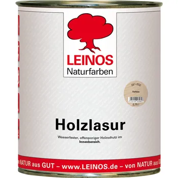 Lak na dřevo LEINOS naturfarben LEINOS 261.002 Vnitřní lazura na dřevo bezbarvá 0,75 L