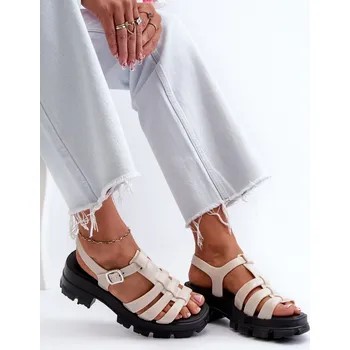 Dámské sandále Vonné Dámské Sandály ZAXY NN285040 Bežové 41/42