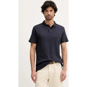 Pánské tričko Bavlněné polo tričko Barbour Westerdale MML1522 námořnická modř 59X, vel. XXL