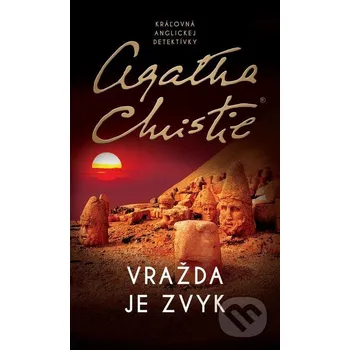 Kniha Vražda je zvyk - Agatha Christie Slovenský spisovateľ