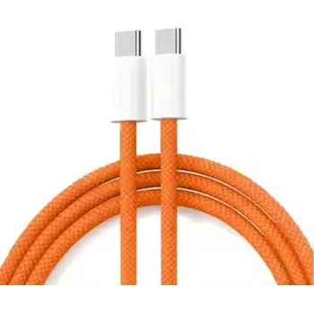 Datový kabel JP USB-C Nabíjecí kabel 60 W, 1 m, oranžový