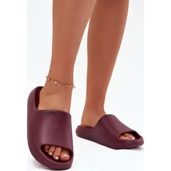 Dámské žabky Lehké Dámské Pantofle Big Star SS274422 Bordó 36