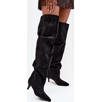 Dámské kozačky Kozačky na podpatku model 219139 Step in style 39