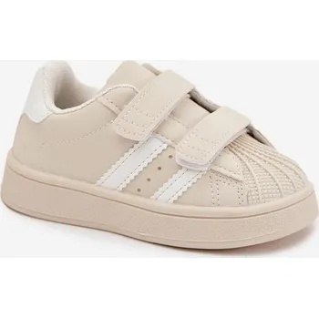 Pánské spodní prádlo Dětské Sportovní Boty Tenisky Z Eko Kůže Béžové Renel 27