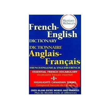 Slovník Merriam-Webster's French-English Dictionary - Merriam-Webster Merriam-Webster