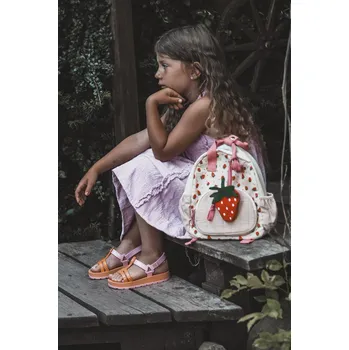 Sada pánského spodního prádla Dětské vonící sandálky na suchý zip ZAXY LL385026 Oranžové 24