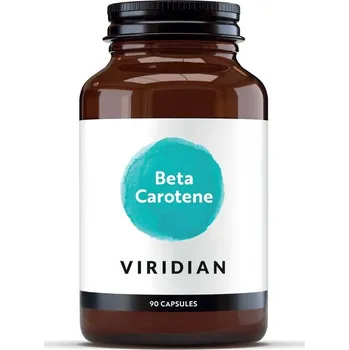 Viridian Beta Carotene, 90 kapslí