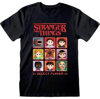 Oblečení a móda Tričko Stranger Things - Select Player Velikost: XL