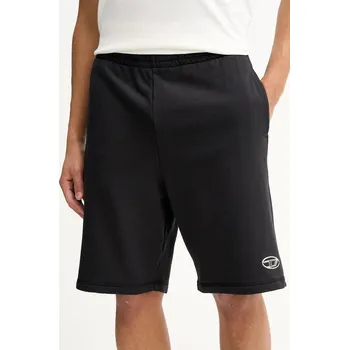 Pánské kraťasy Bavlněné šortky Diesel P-MARSHY-IOD pánské, černá barva, A21795.0BKBW 99X, vel. L