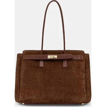 Kabelka Semišová kabelka Answear.LAB Modelo 1.9.1 hnědá 88X, vel. ONE SIZE