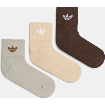 Pánské ponožky Ponožky adidas Originals 6-pack IX5278 béžová 80X, vel. 34/36