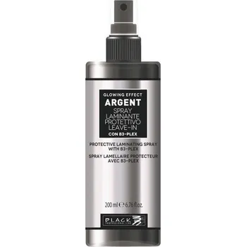 Vlasová regenerace BLACK Argent Glowin Effect Spray 200ml - bezoplachový laminační sprej pro poškozené vlasy