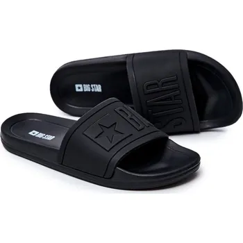 Pánská móda Pánské Klasické Nazouváky Big Star Černé DD174690 45