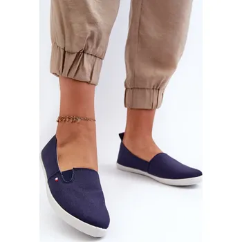 Dámské tenisky Dámské námořnické slip-on tenisky modré Adrancia 38