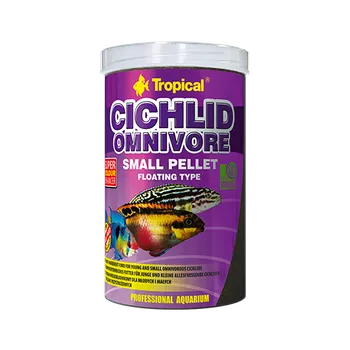 Krmivo pro rybičky Tropical Cichlid Omnivore Small Pellet Objem: 250ml
