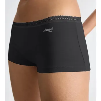 Kalhotky sloggi GO Crush Short C3P - BLACK - SLOGGI BLACK - SLOGGI XS