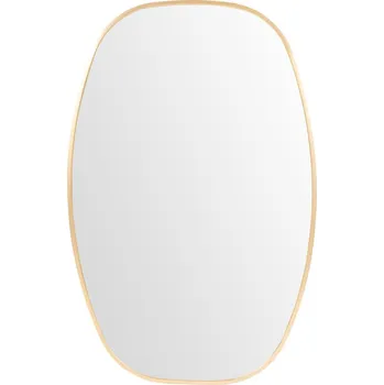 Zrcadlo Globo B992548 - Nástěnné zrcadlo 50x75 cm zlatá