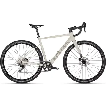 Sport KELLYS e-Soot 70 Ivory White (Gravel elektrokolo KELLYS e-Soot 70 Ivory White)