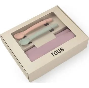 Kojenecká čepice Sada pro miminko Tous Food Food.Kit růžová 38X, vel. 0-6 měsíců