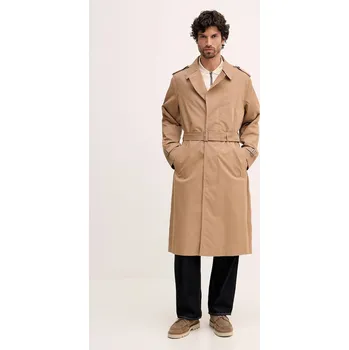 Dámský kabát Kabát Tommy Hilfiger MW0MW41855 hnědá 88X, vel. XL