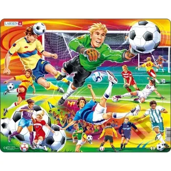 Puzzle Futbalisti (US22) - Larsen Larsen