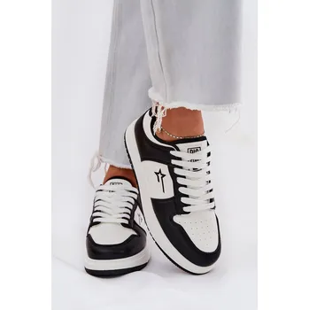 Dámská obuv Dámské Tenisky Big Star RR274A240 HI-POLY SYSTEM Bílá-Černá 40