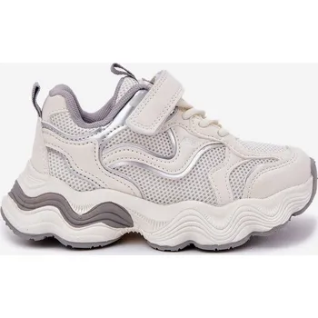 Sada pánského spodního prádla Dětské Tenisky Na Silné Podešvi Bílé Lianees 30