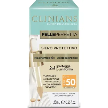 Pleťový krém Clinians PellePerfetta Protective Moist Serum SFP50 25 ml