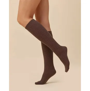 Pánské ponožky Podkolenky Gabriella SW/073 Vlna 35-42 latte 35-38