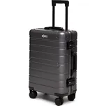 Příruční kabinový cestovní kufr s TSA zámkem ROWEX Aluvision Barva: Šedá