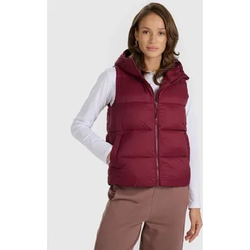 Dámský kabát Dámské pouzdro bez rukávů se syntetickou výplní 4F 4FRAW25TVJAF326-60S dámské XL