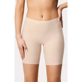 Stahovací body Stahovací kalhotky s nohavičkou Bermudy Comfort tělová - Julimex tělová 3XL