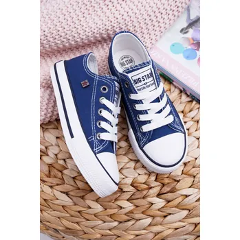 Sada pánského spodního prádla Dětská Obuv Tenisky Big Star FF374202 Tmavě Modré 30