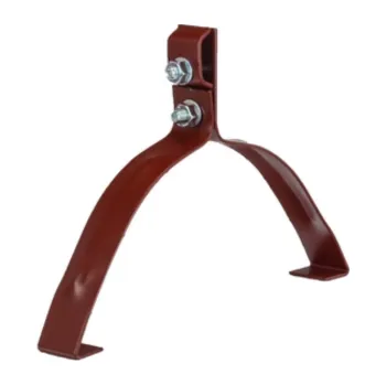 Držák na zahradní hadici Betonpres Držák hromosvodu na hřeben dvoudílný červenohnědá