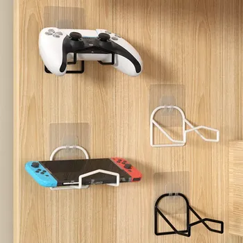 Nástěnný držák na ovladač / sluchátka – 1 ks, černý (DRA1)