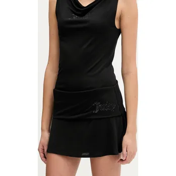 Dámská sukně Sukně Juicy Couture černá barva, mini, áčková, JCWGS126303 99X, vel. M