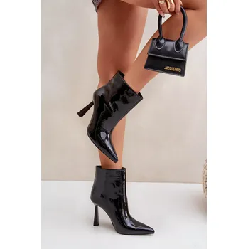 Dámské polobotky Boty na podpatku model 204682 Step in style 37