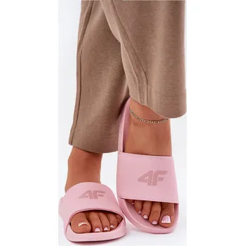 Dámské žabky Dámské Pantofle 4F 4FRMM00FSLIF010-56S Růžové 39