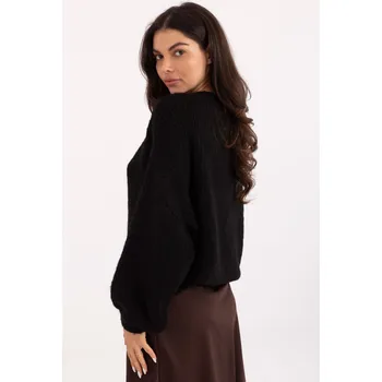 Dámský svetr Jumper MI SW 1610.18 černý jedna velikost