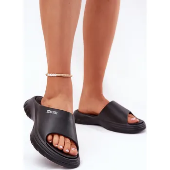 Dámské žabky Dámské Pěnové Pantofle Big Star RR274A577 Černé 38