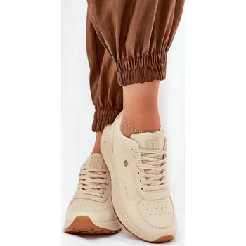 Dámské tenisky Lehké Sportovní Boty Dámské Big Star RR274630 HI-POLY SYSTEM Béžové 40