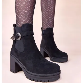 Dámská zimní obuv Boty na podpatku model 221022 Solea 41