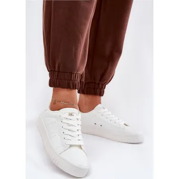 Dámské tenisky Nízké Dámské Tenisky Z Eko Kůže Big Star NN274577 Bílé 37