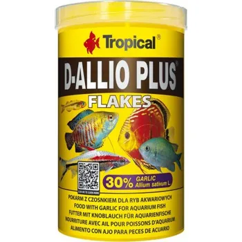 Krmivo pro rybičky Tropical D-Allio Plus Flakes Objem: 1000ml