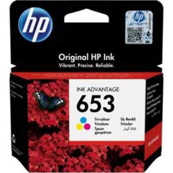 HP Ink Advantage Cartridge 653/Tri-color/200 stran