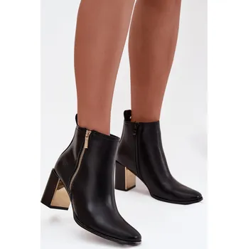 Dámská zimní obuv Boty na podpatku model 220692 Step in style 39