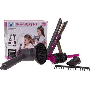 RKToys Sada pro malou kadeřnici Deluxe Styling Set Poškozený půvoní obal