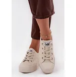 Dámské tenisky na platformě LEE ISLA C WOMEN LOW 50253001.35E Béžové 41