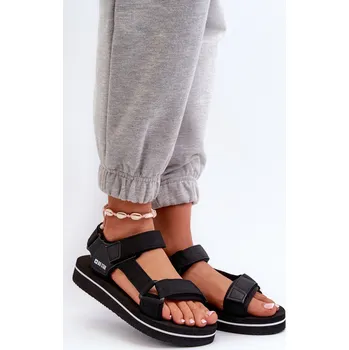 Dámské sandále Dámské sandály na platformě Big Star NN274A532 černé 39