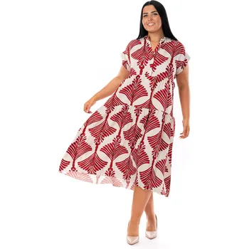 Dámské šaty Dámské šaty CLEO 50 Červená